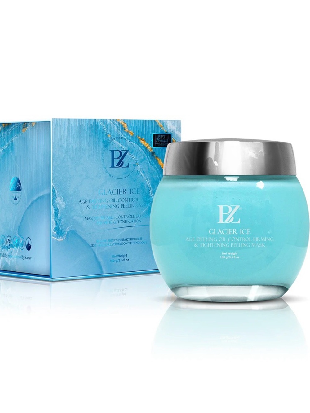 Below Zero Glacier Ice Age Defying Oil Control Firming & Tightening Peeling Mask